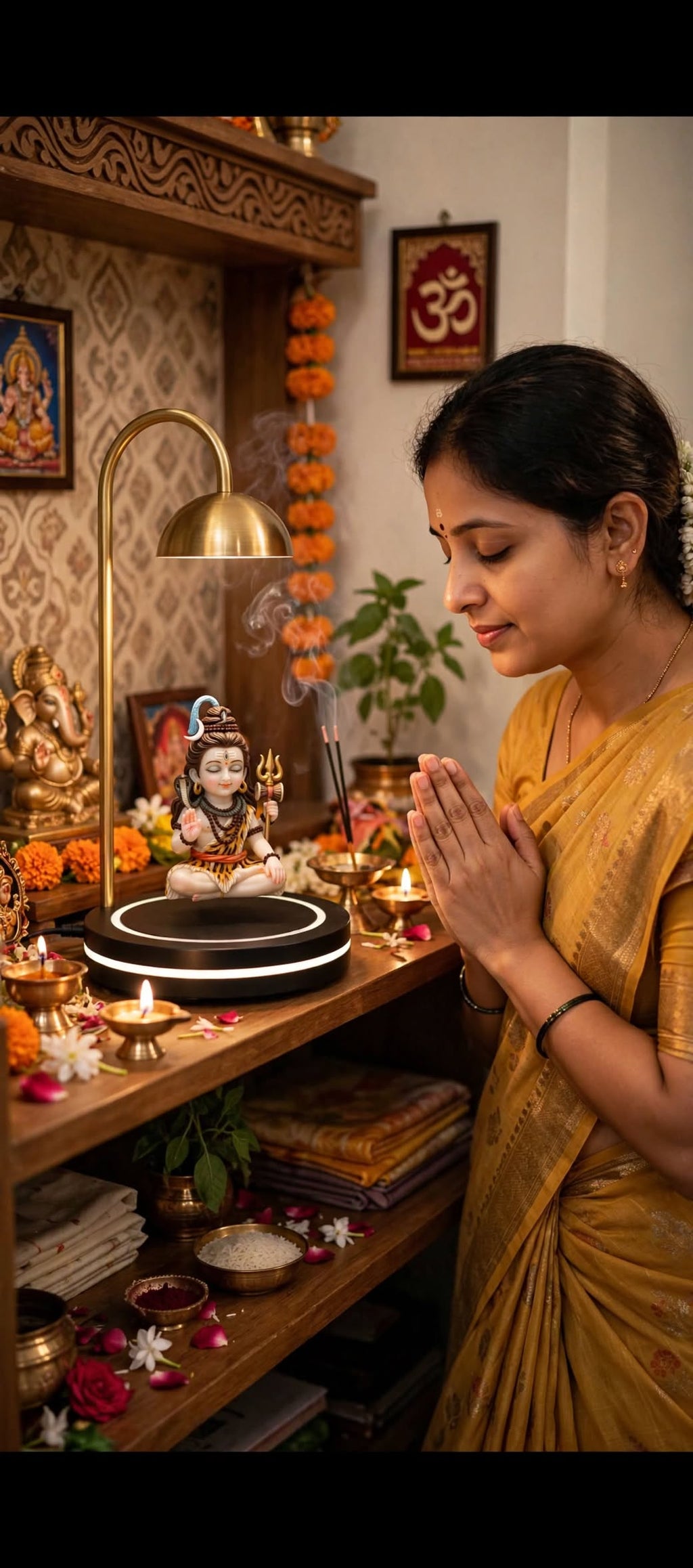 DIVYA JYOTI - Floating Shiv Ji Blessing Lamp