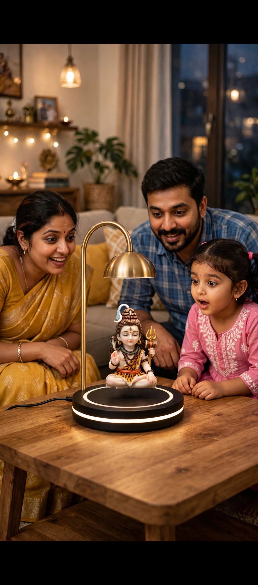 DIVYA JYOTI - Floating Shiv Ji Blessing Lamp