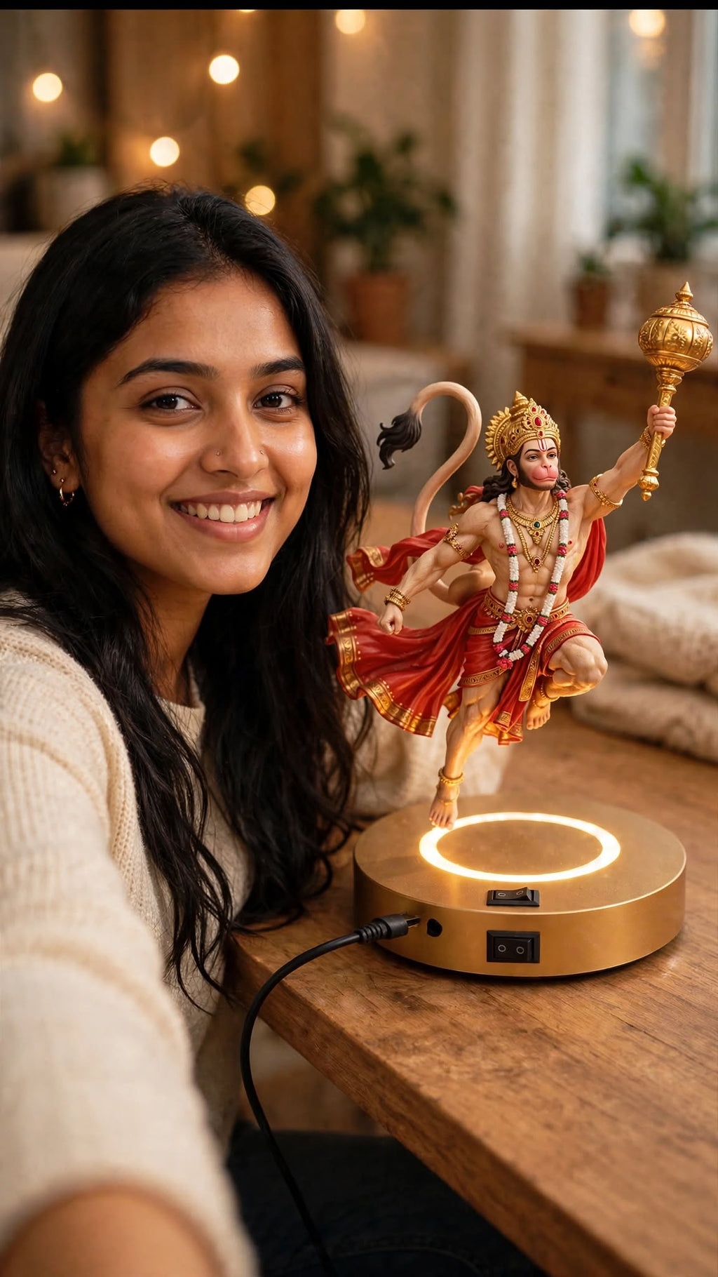 Bajrangbali Levitate - The Floating Protector Idol