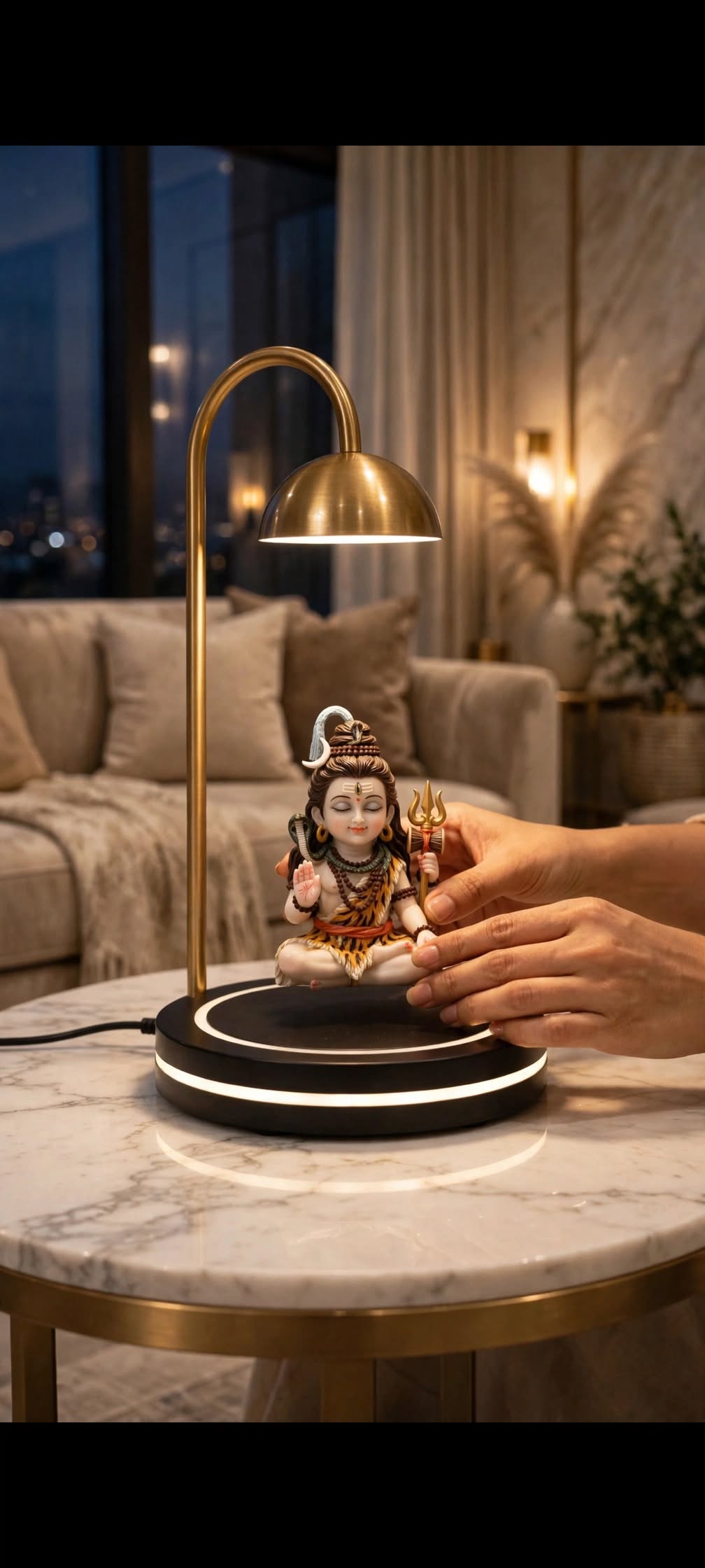 DIVYA JYOTI - Floating Shiv Ji Blessing Lamp