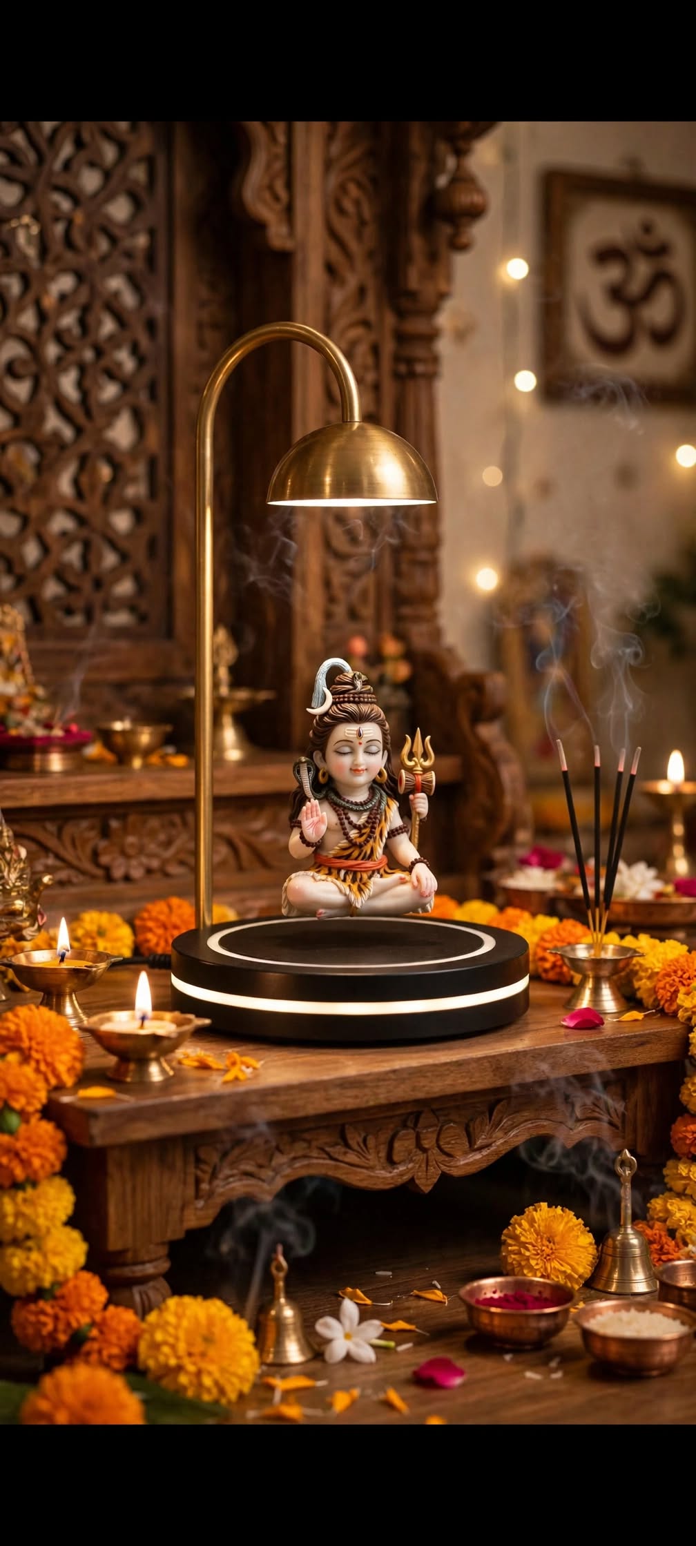 DIVYA JYOTI - Floating Shiv Ji Blessing Lamp
